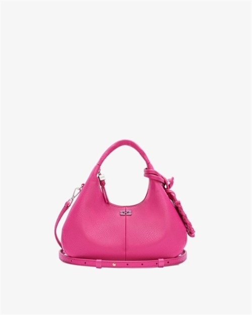 GANNI C12100013 BOU BAG SMALL BUTTER PINK NECTAR